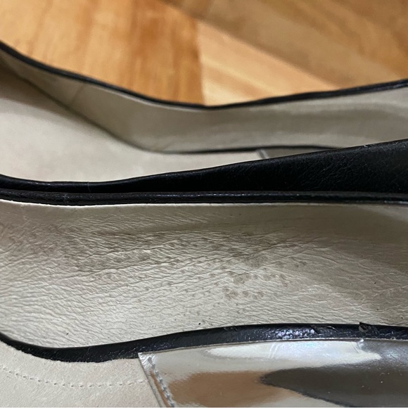 MICHAEL Michael Kors AO13E Black Leather Pointy Toe Classic Pumps Size 8.5M - Picture 15 of 16